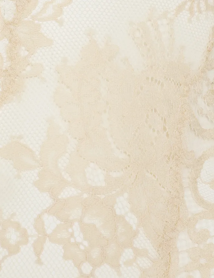 Women Zimmermann Tops Illustration Lace Teddy Cream