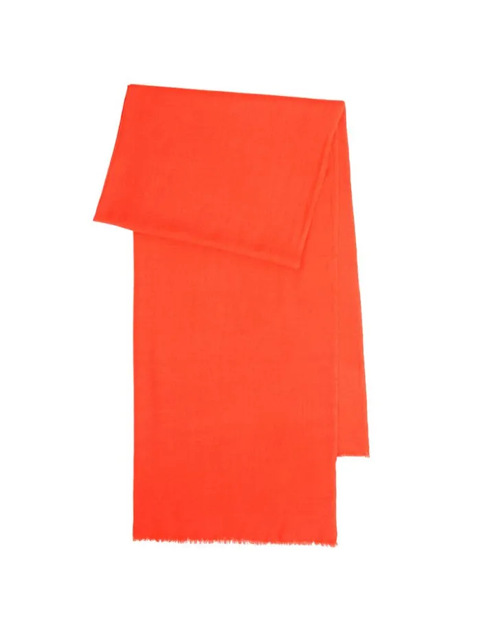 Wool Silk Pashmina Orange Women Jigsaw Knitwear and Cashmere