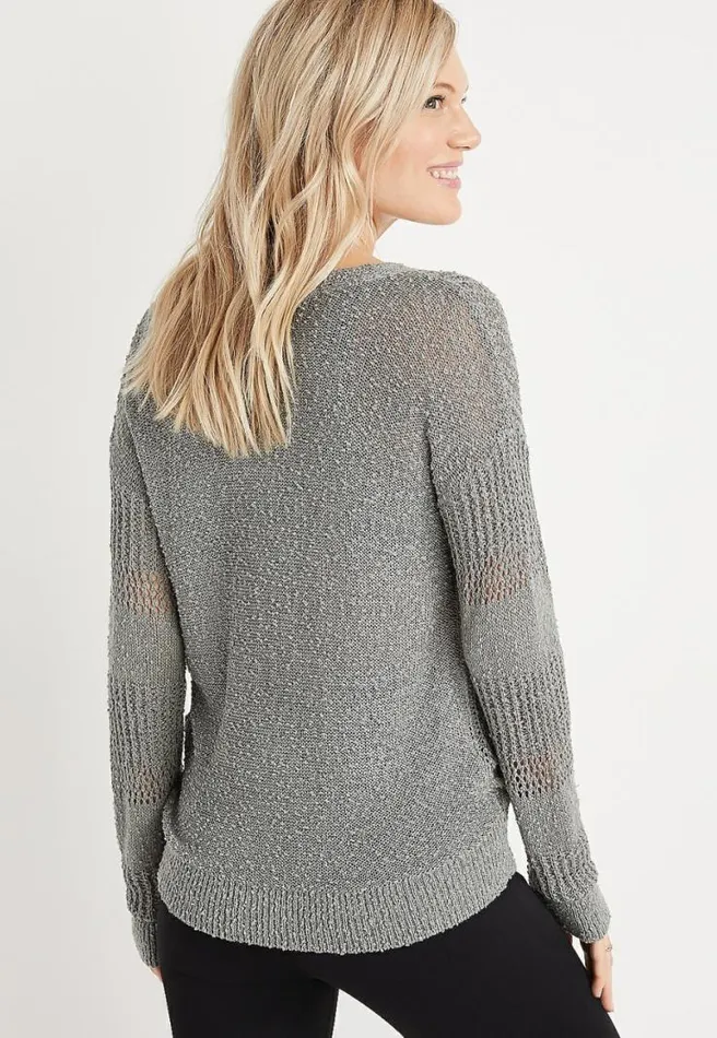 Wrap Front Pullover Women Maurices Tops