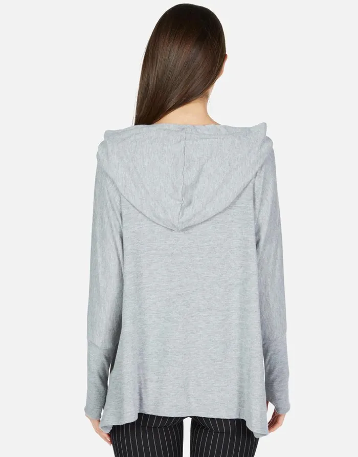 X Wilma X I039m A Mess Heather Grey Women Lauren Moshi Hoodies
