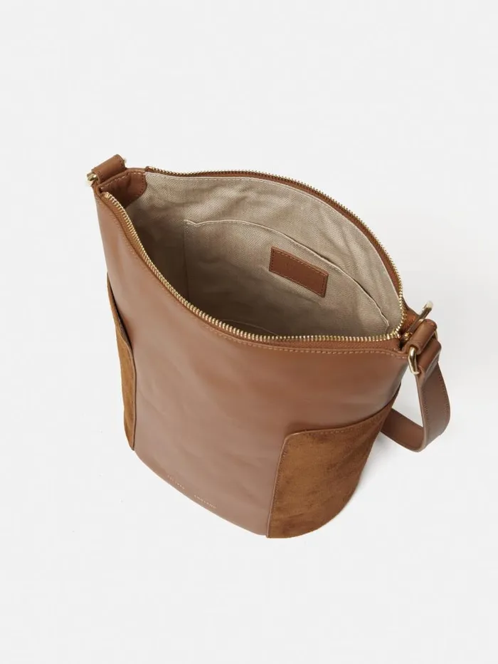 York Slouchy Bucket Bag Tan Women Jigsaw Wallets and Card Holders
