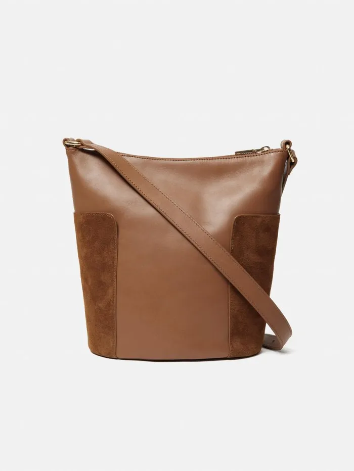 York Slouchy Bucket Bag Tan Women Jigsaw Wallets and Card Holders