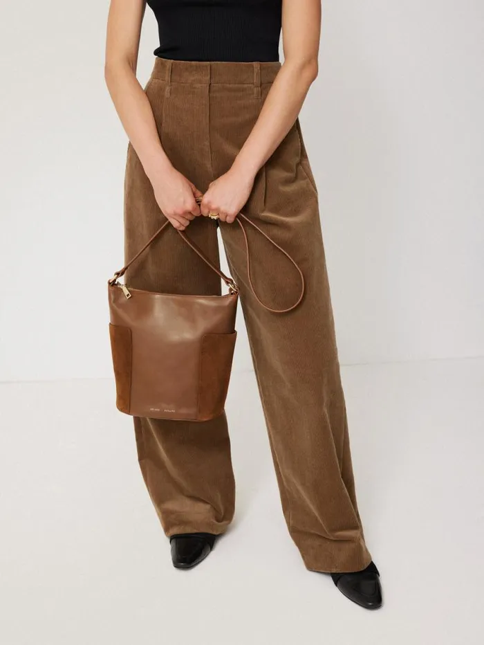 York Slouchy Bucket Bag Tan Women Jigsaw Wallets and Card Holders