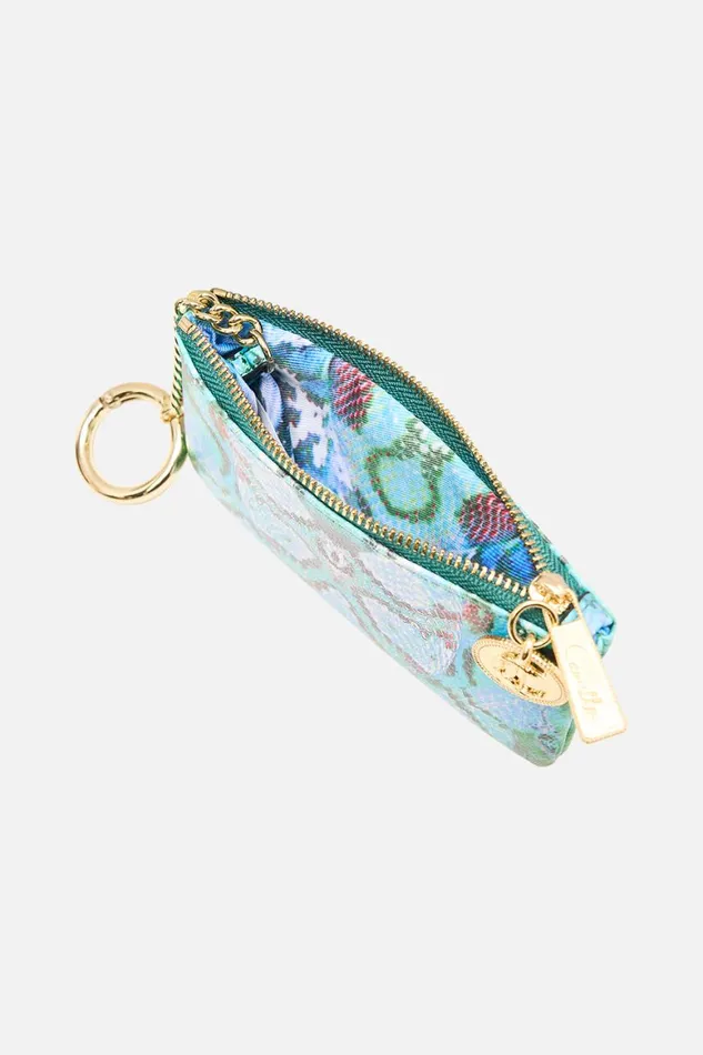ZIPPED CARDHOLDER POUCH LAND OF WONDER Land Of Wonder WomensMens Camilla Bags